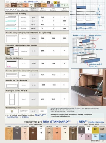 REA × AVA, SK 家具目录 nábytku elitte , 2020 第 21 页