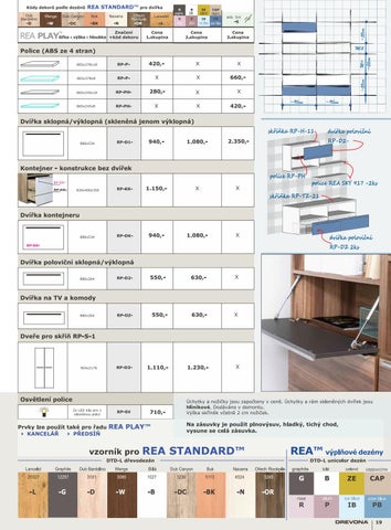 REA × AVA, CZ 家具目录 nábytku elitte, 2020 第 21 页