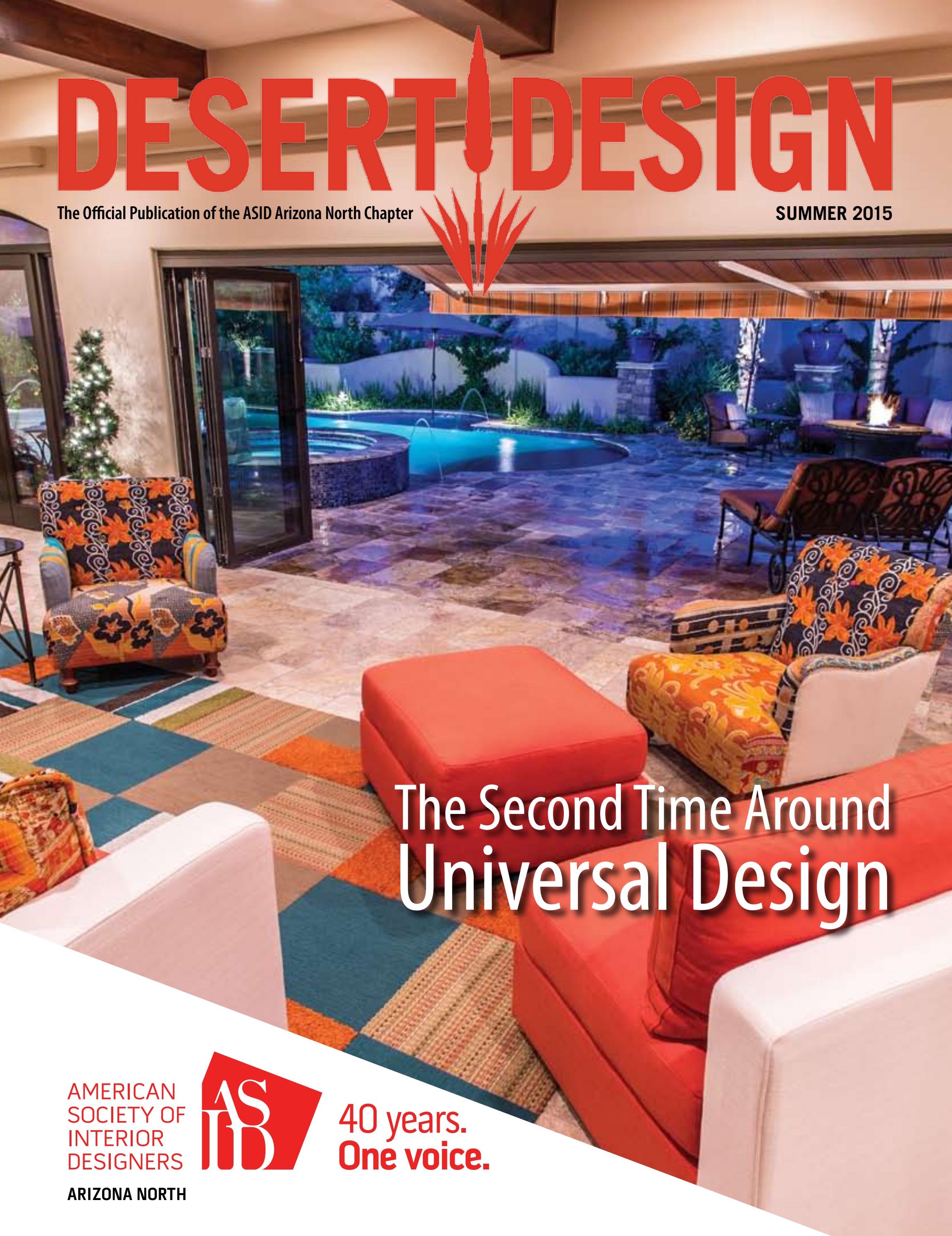 imagine backyard living scottsdale az on Desert Design Magazine Summer 2015 By Arizona North Chapter Of Asid Issuu