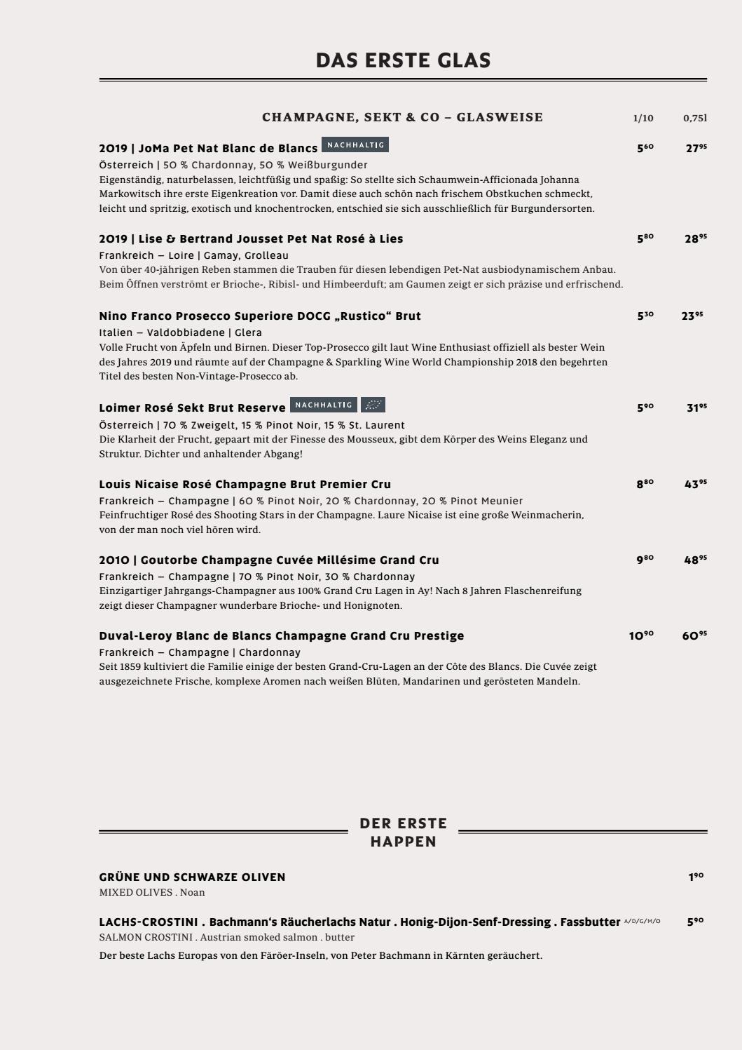 Speisekarte WEIN & CO Stephansplatz August 2020 by WEIN & CO Issuu