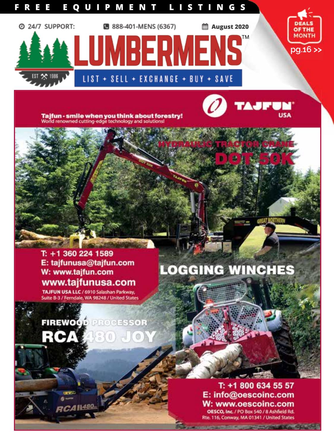 Lumbermens August 2020 Magazine by Lumbermens Magazine Quality Used