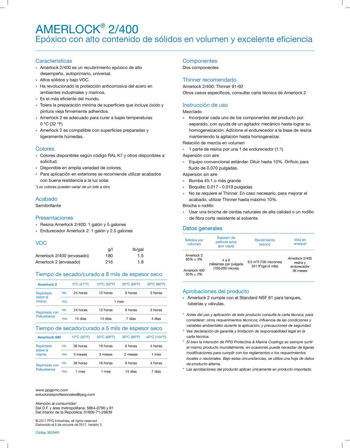 PPG Amerlock 2/400 by www.ppgpmc.com - Issuu