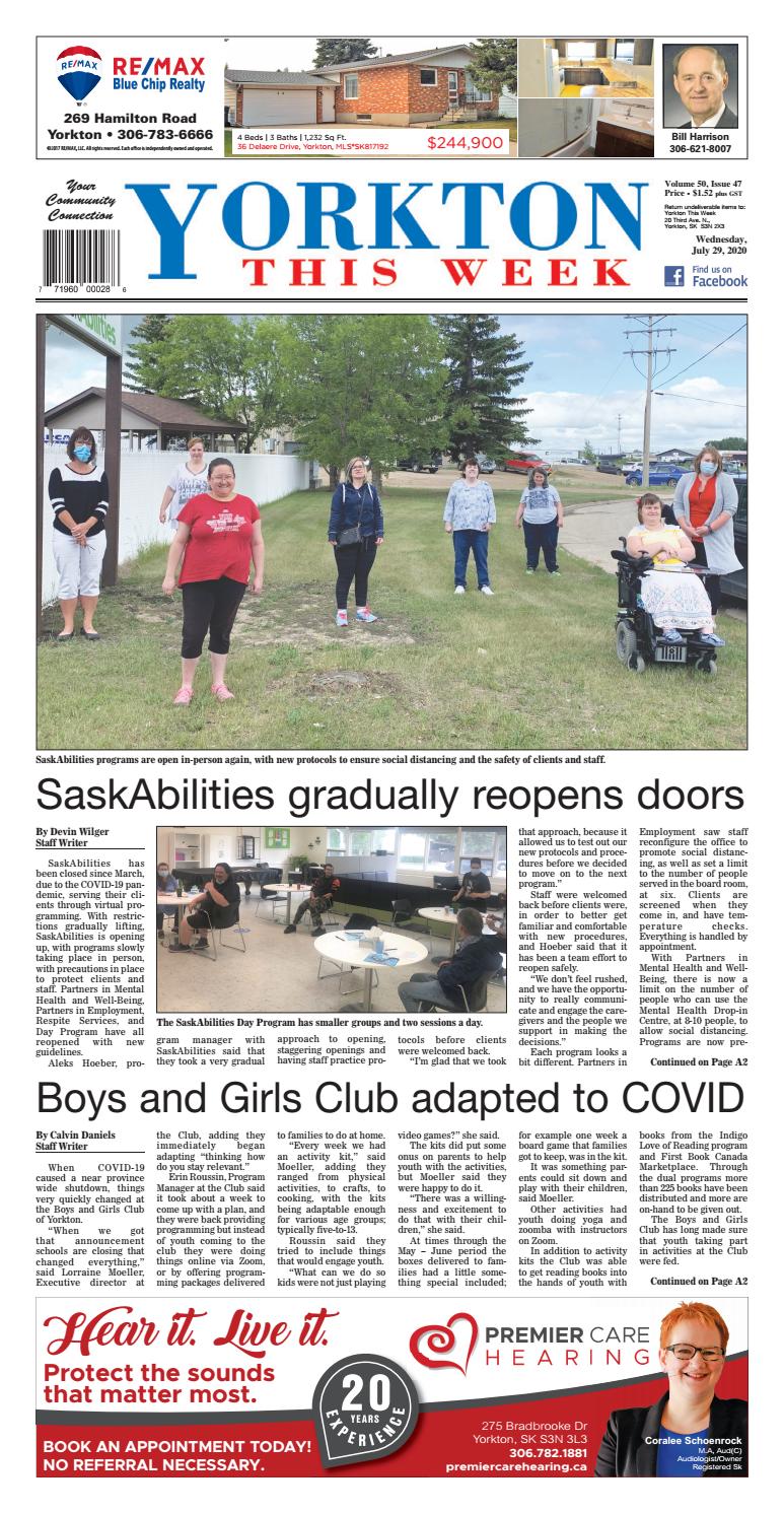 Yorkton This Week 2020 07 29 By Yorkton This Week Issuu