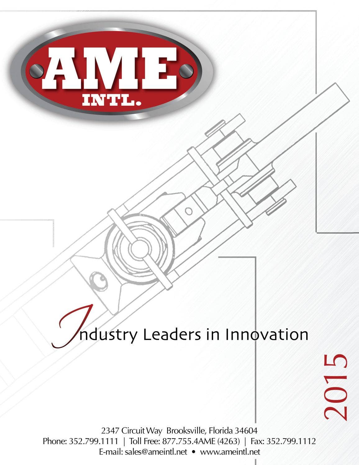 AME 2015 CATALOG by AME International Issuu