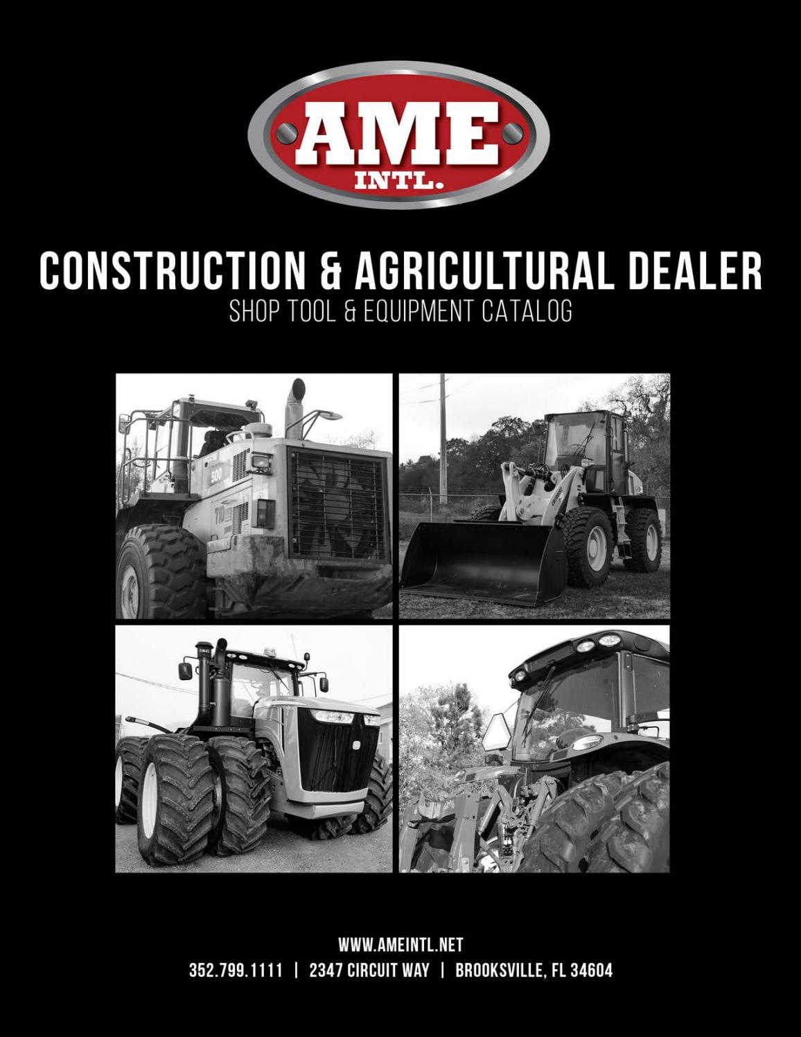 AME CONSTRUCTION AND AGRICULTURE CATALOG by AME International Issuu