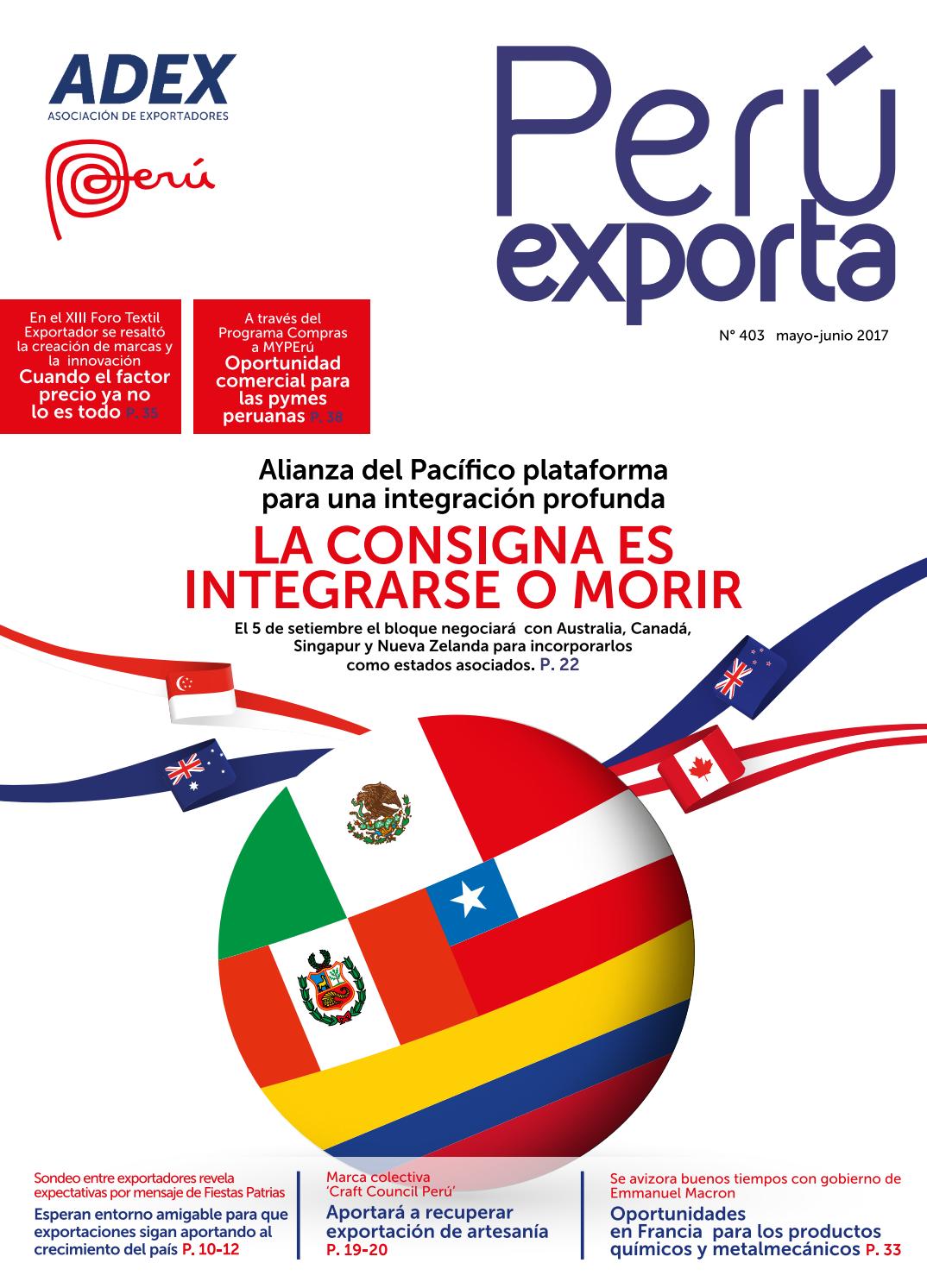 Revista Peru Exporta N 403 Asociacion De Exportadores Adex Issuu