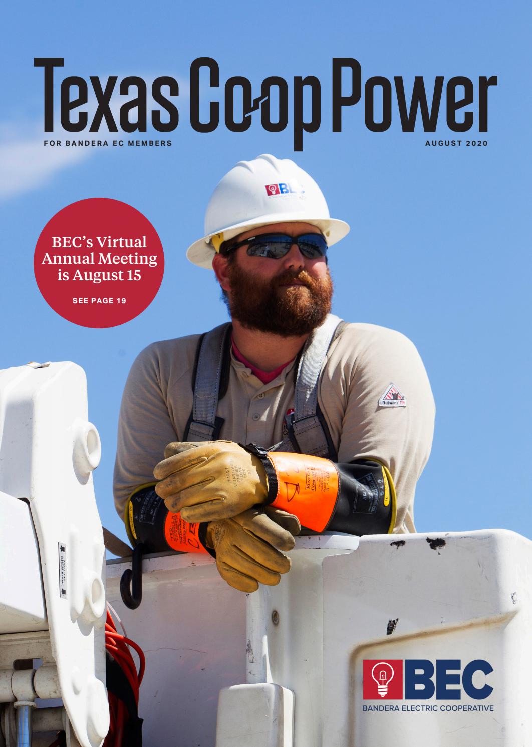 Bandera Electric Cooperative Texas Co-op Power - August 2020 by Bandera
