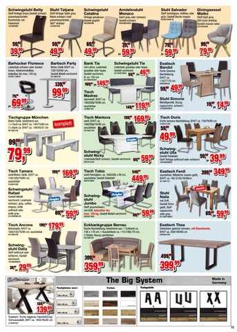 Die Möbelfundgrube Martin Eckert GmbH 家具目录 · Die Möbelfundgrube ProspekKW 32 第 18 页