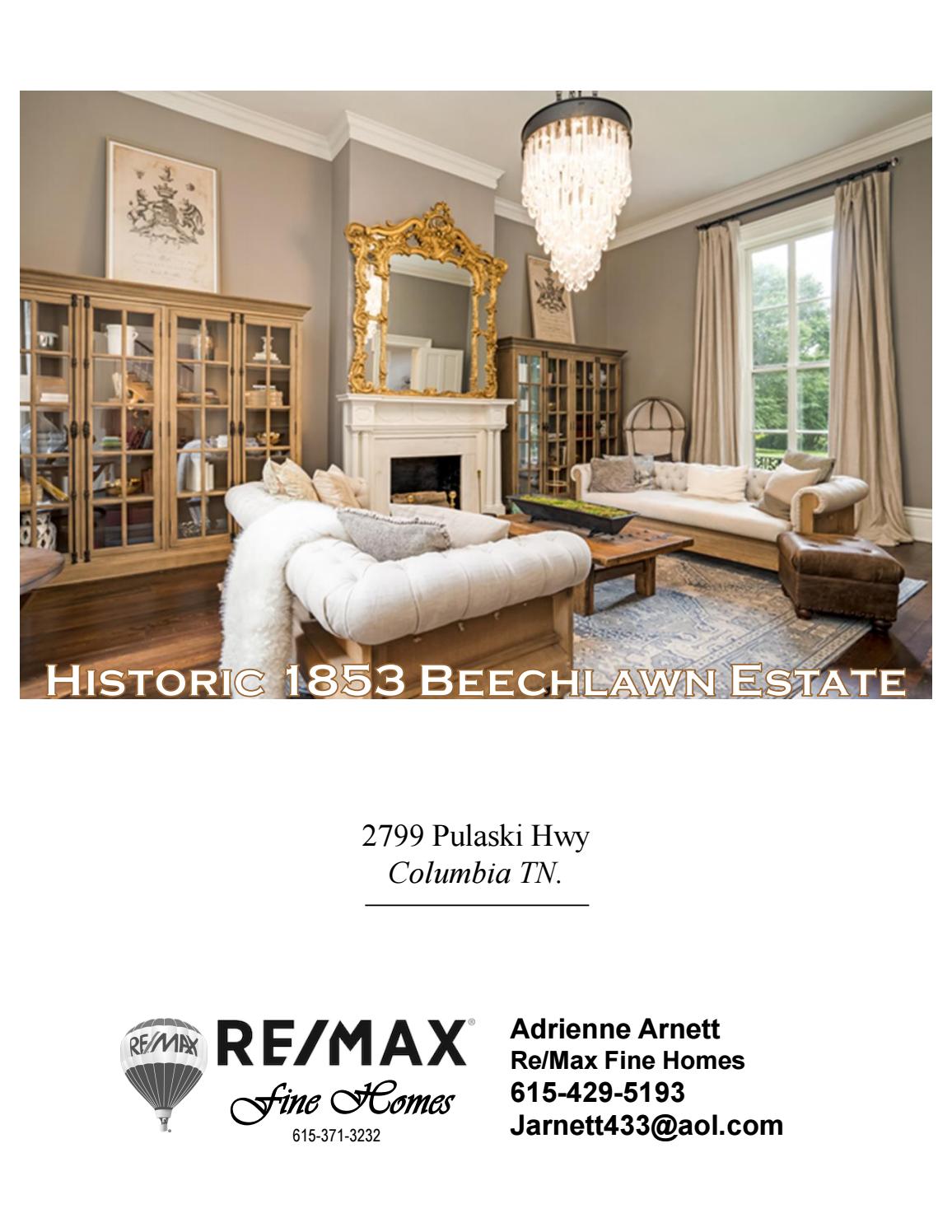 Historic Home For Sale Beechlawn Estate by AdrienneRemaxFineHomes Issuu
