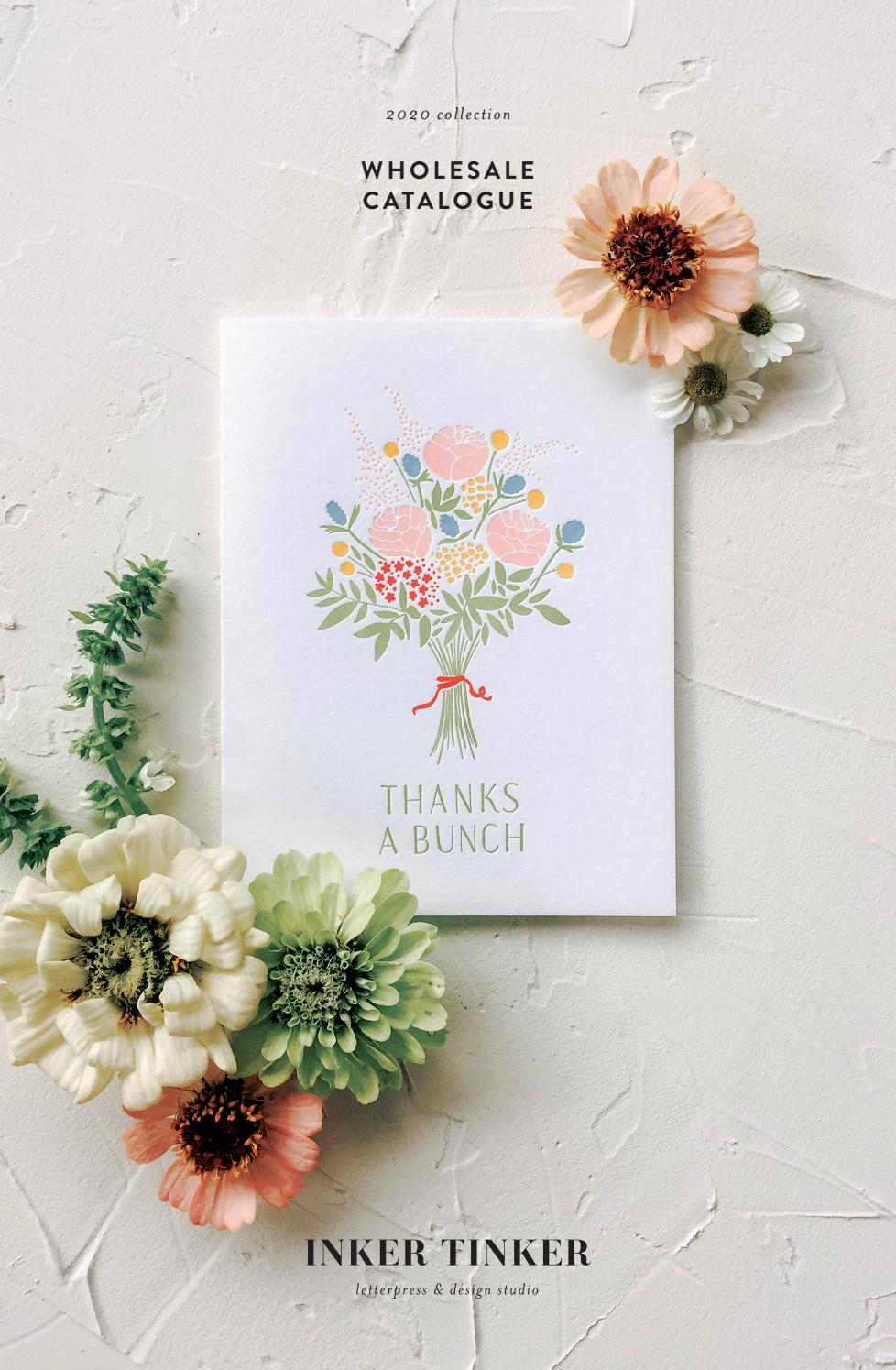 Inker Tinker Letterpress Greeting Card Wholesale Catalogue 2020 by
