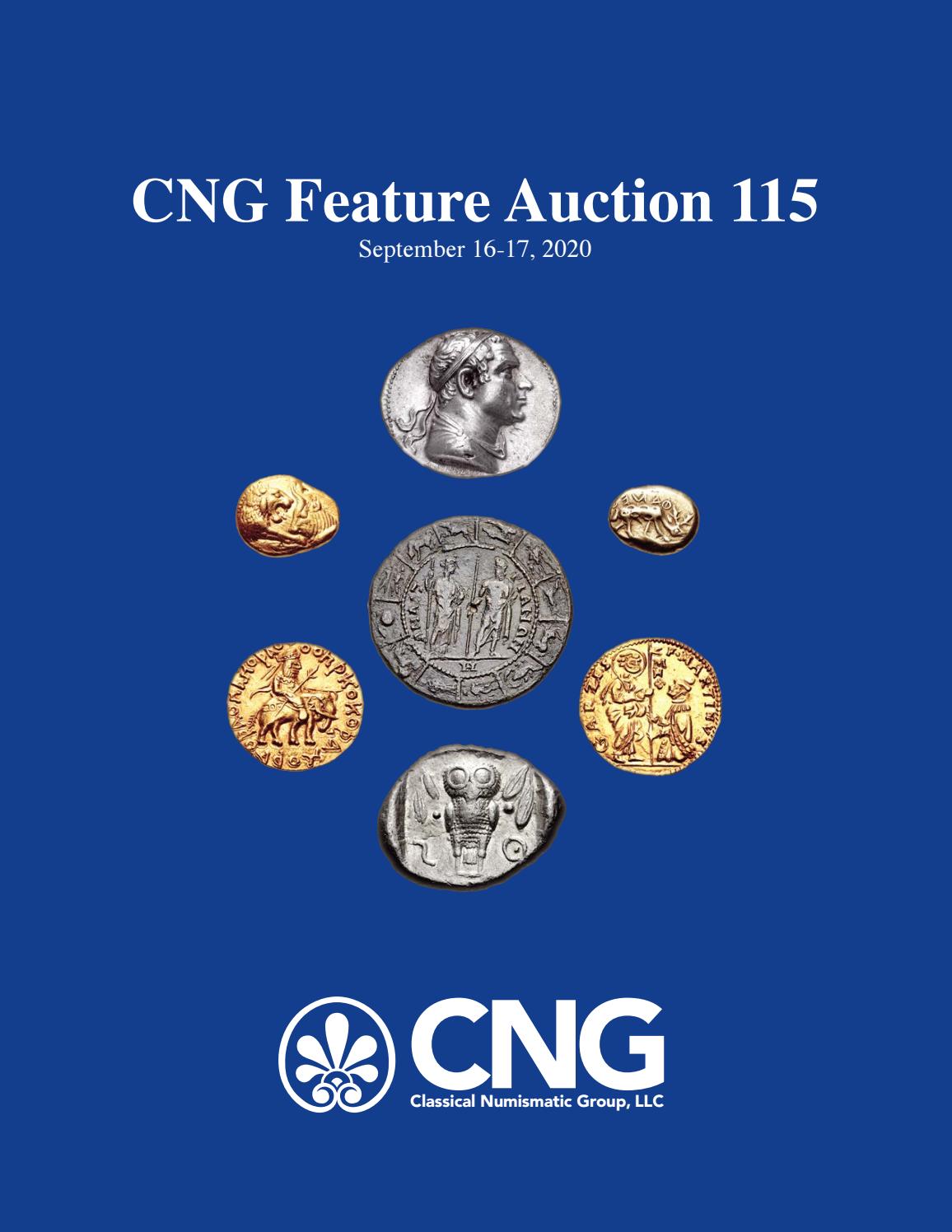 CNG 115 Virtual Catalog by Classical Numismatic Group, LLC - Issuu