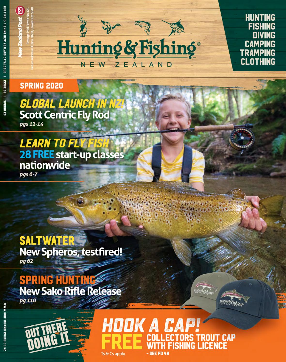 Hunting & Fishing New Zealand 2020 Spring Catalogue by Hunting