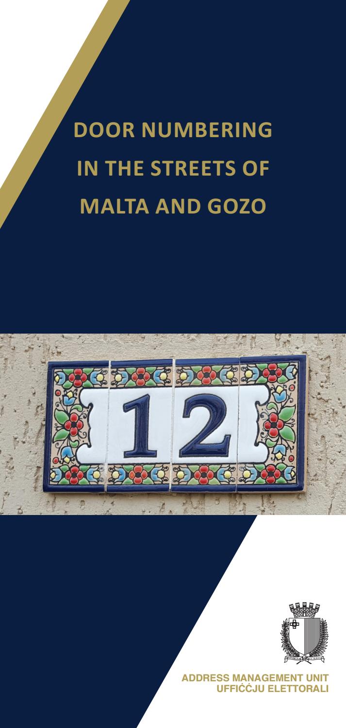 Door Numbering English 2019 By Office Of The Electoral Commission Issuu