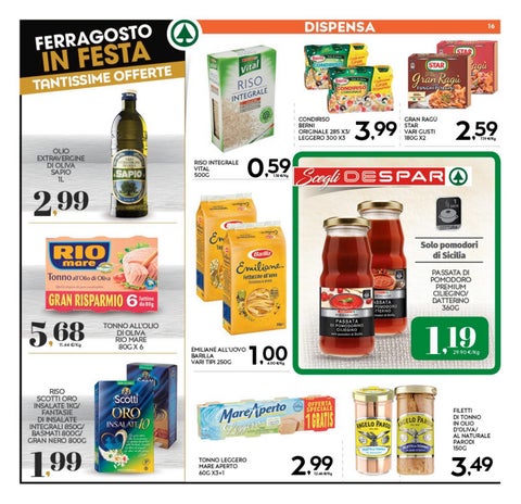 Oggiweb Srl 家具目录 · EUROSPAR 第 16 页