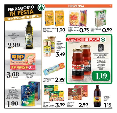 Oggiweb Srl 家具目录 · EUROSPAR 第 16 页