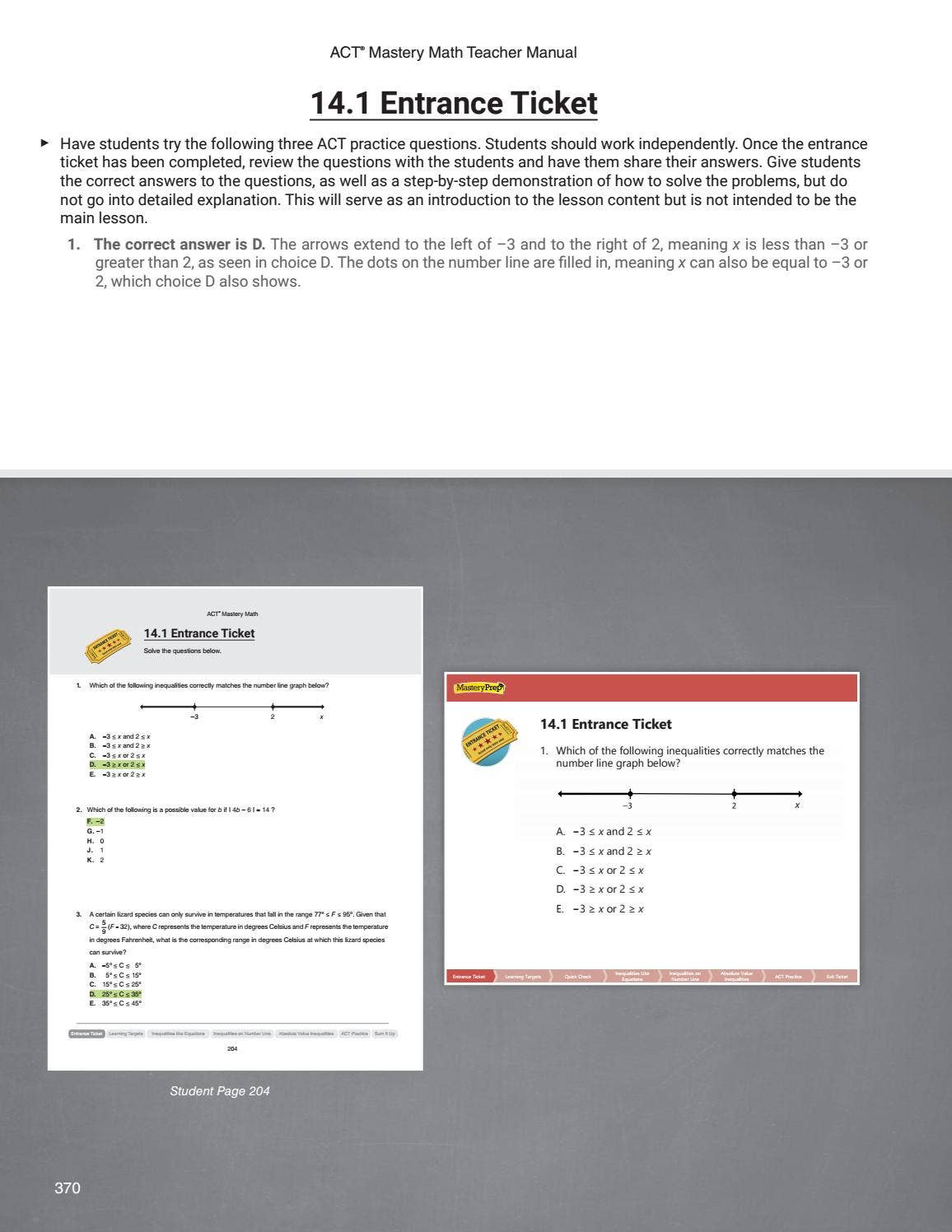 ACT Mastery - Math - Teacher Manual Part 1 eBook by MasteryPrep - Issuu