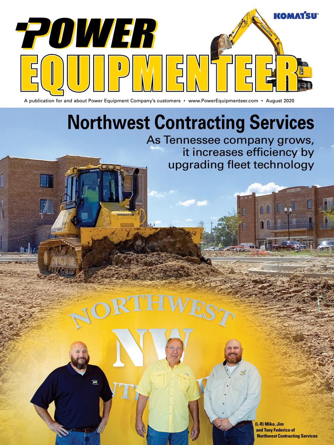 Power Equipment, Equipmenteer August 2020 by Construction