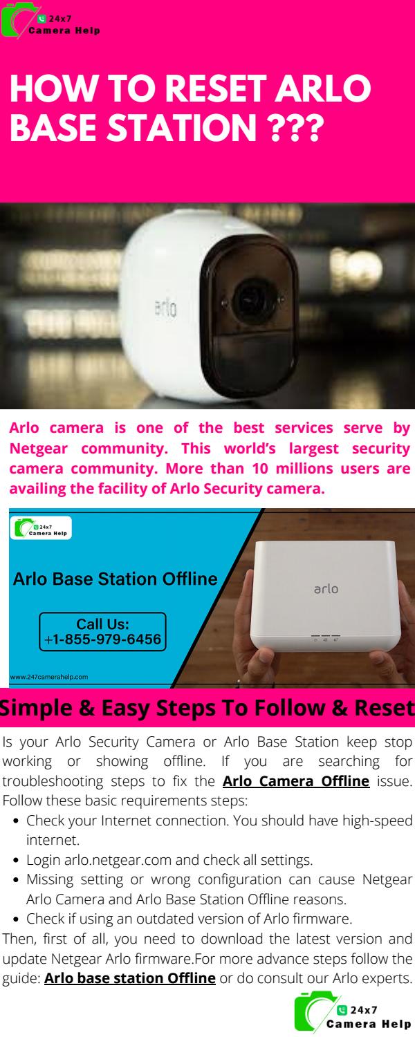 Troubleshooting arlo base store station