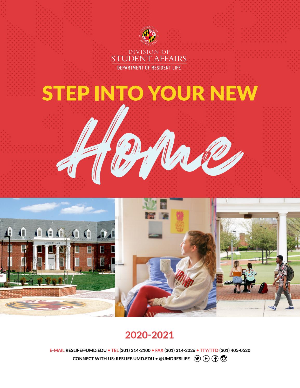 Step Into Your Home Brochure By Department Of Resident Life Issuu