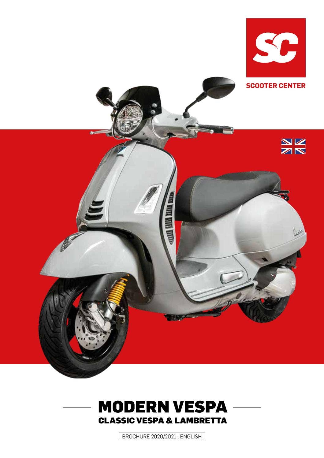 English: Scooter Center Catalog 2020/2021 Modern Vespa | Classic