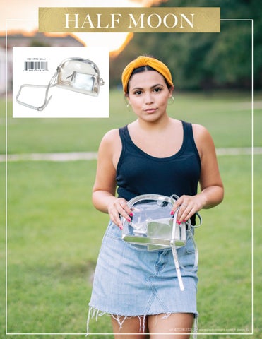 Capri Designs Clear Fashion Clear Bag × Purse featuring UV Sanitizing 灯具 - 目录 第 X 零售 第 15 页