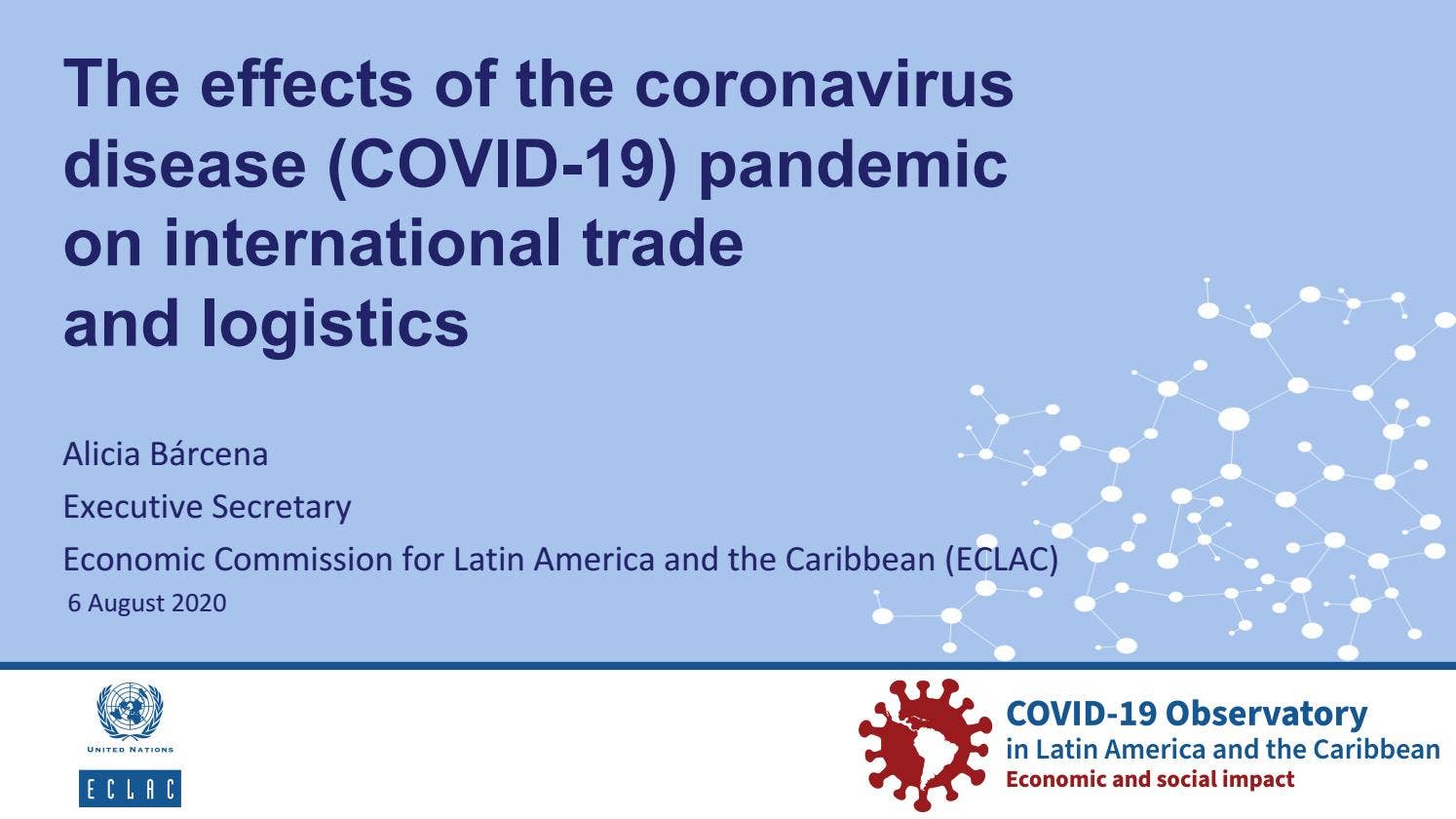 The effects of the coronavirus disease (COVID-19) pandemic on ...