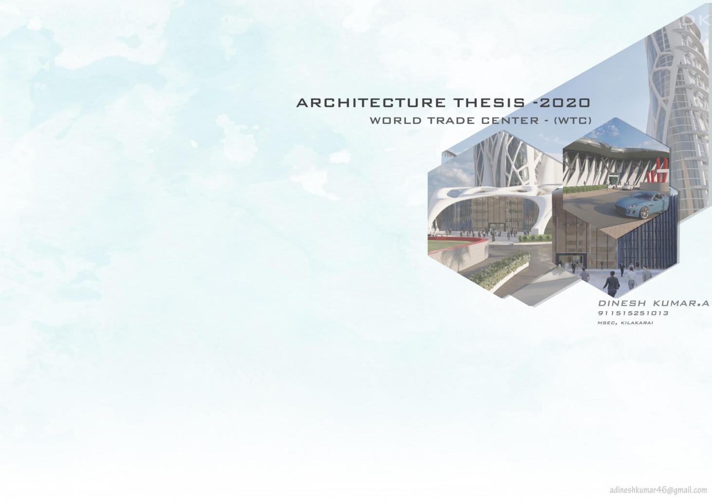 World trade center architecture thesis image