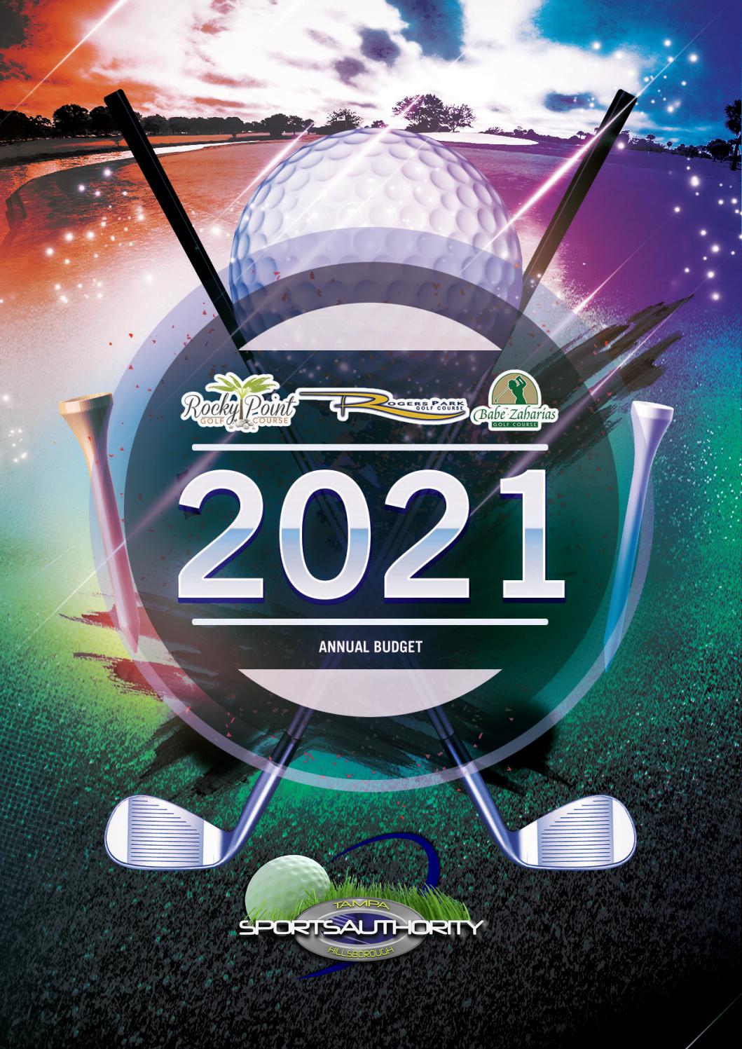Golf Budget 2021 by Tampa Sports Authority Issuu