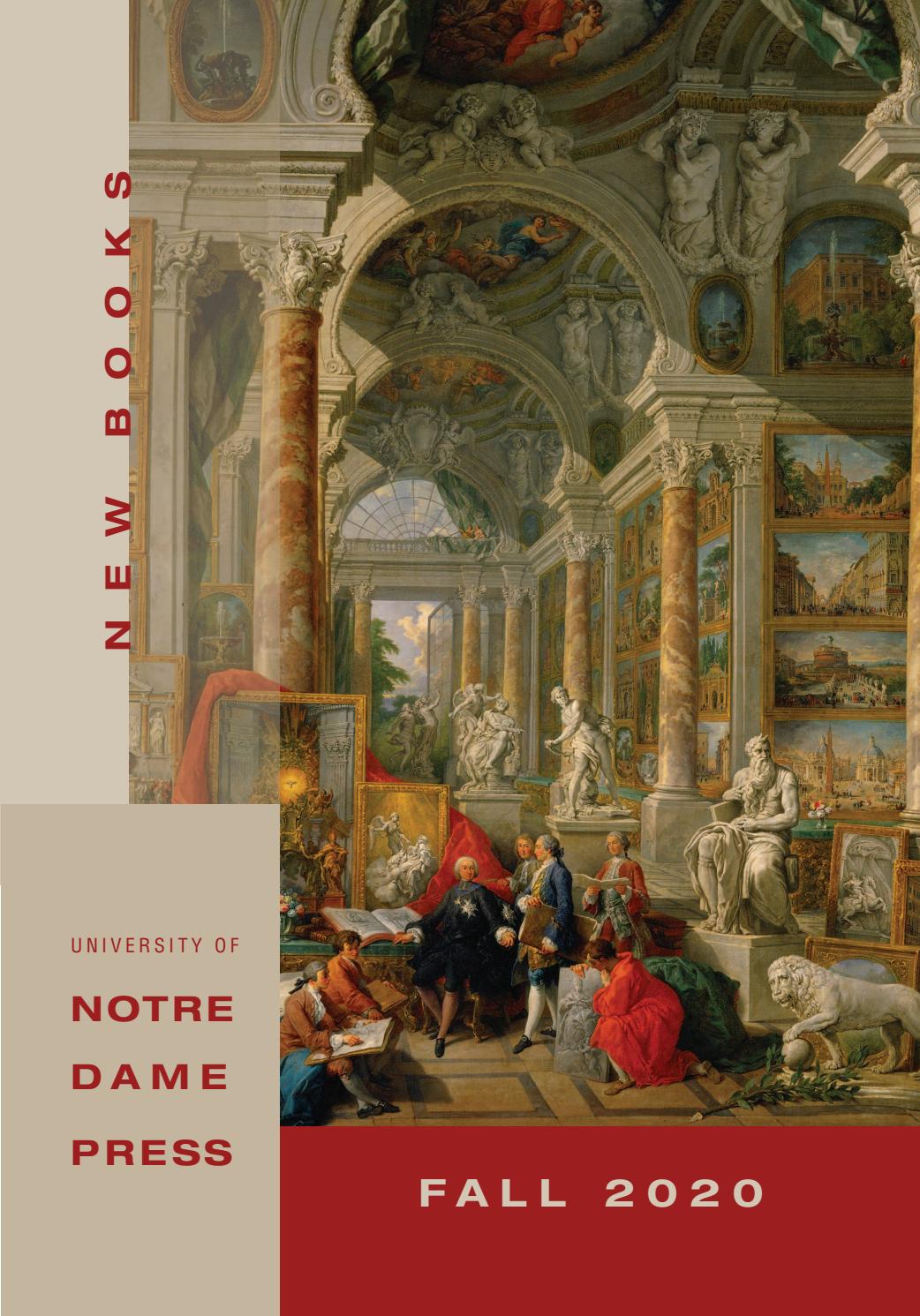 University of Notre Dame Press Fall 2020 Catalogue by Mare Nostrum