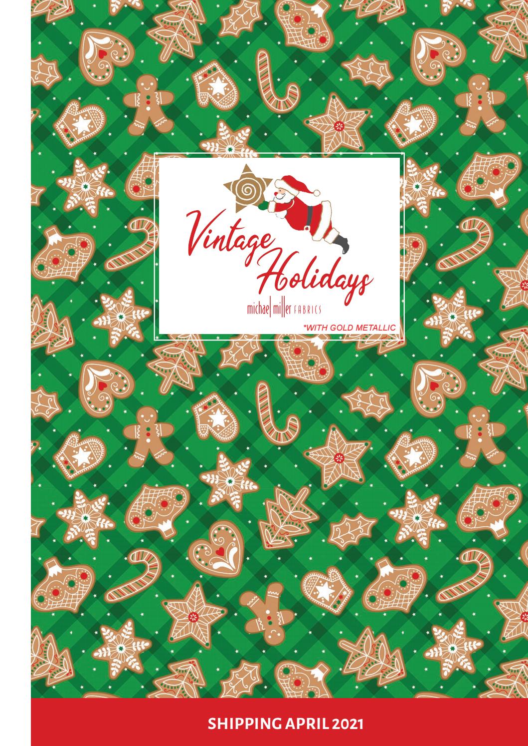 Michael Miller Fabrics Vintage Holidays by Michael Miller Fabrics Issuu