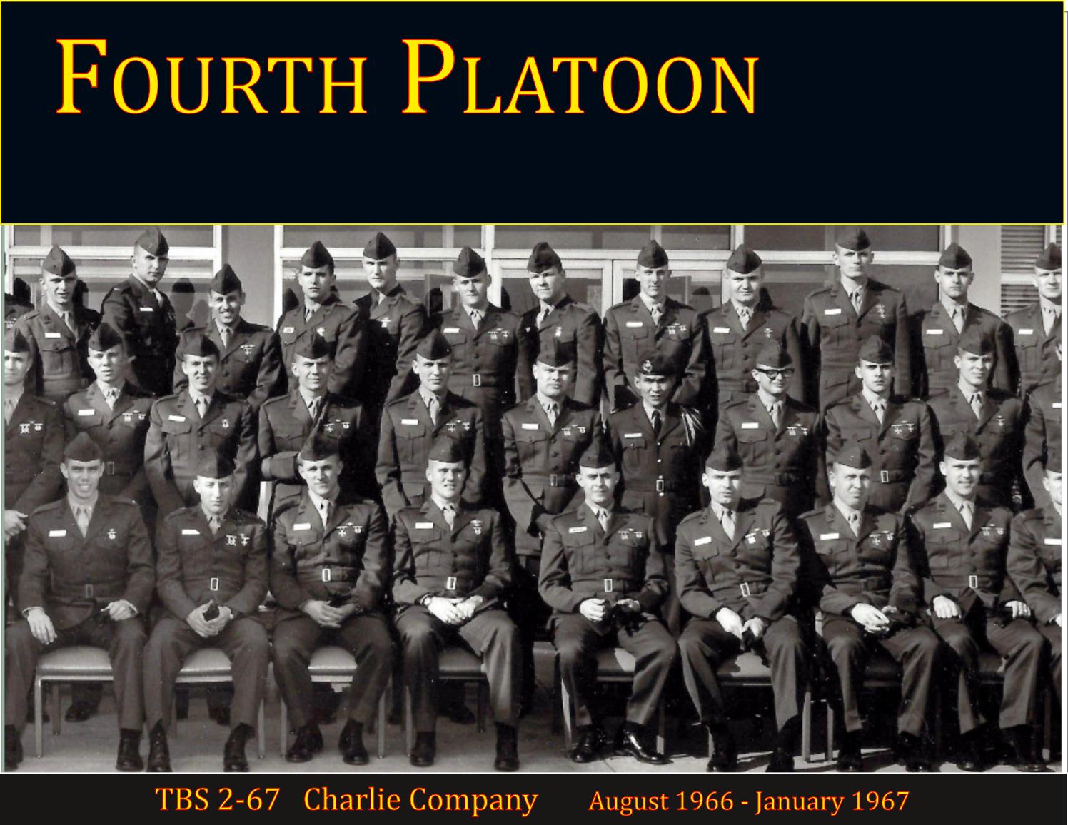 Fourth Platoon, TBS 2-67 Cruisebook by pic