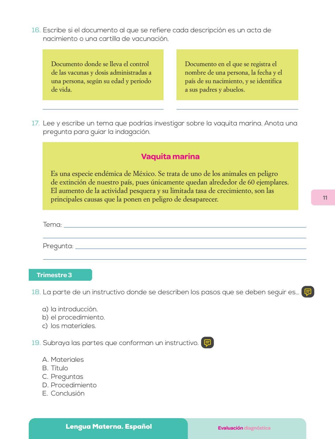Cuaderno de repaso - 3 Primaria Alumno formulario by Christopher ...