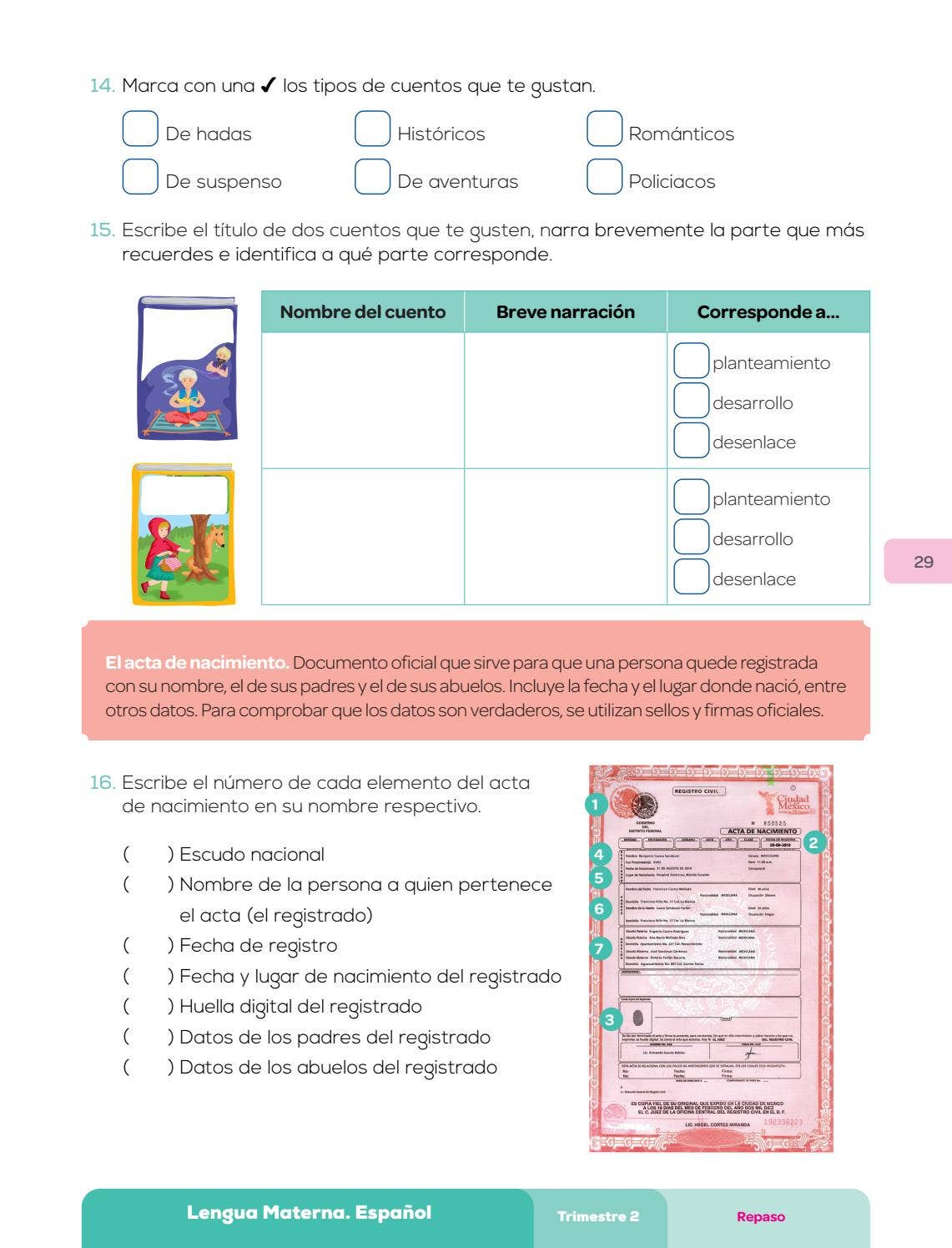 Cuaderno de repaso - 3 Primaria Alumno formulario by Christopher ...