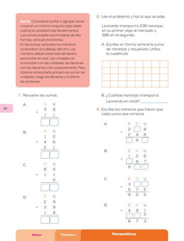 Cuaderno de repaso - 3 Primaria Alumno formulario by Christopher ...