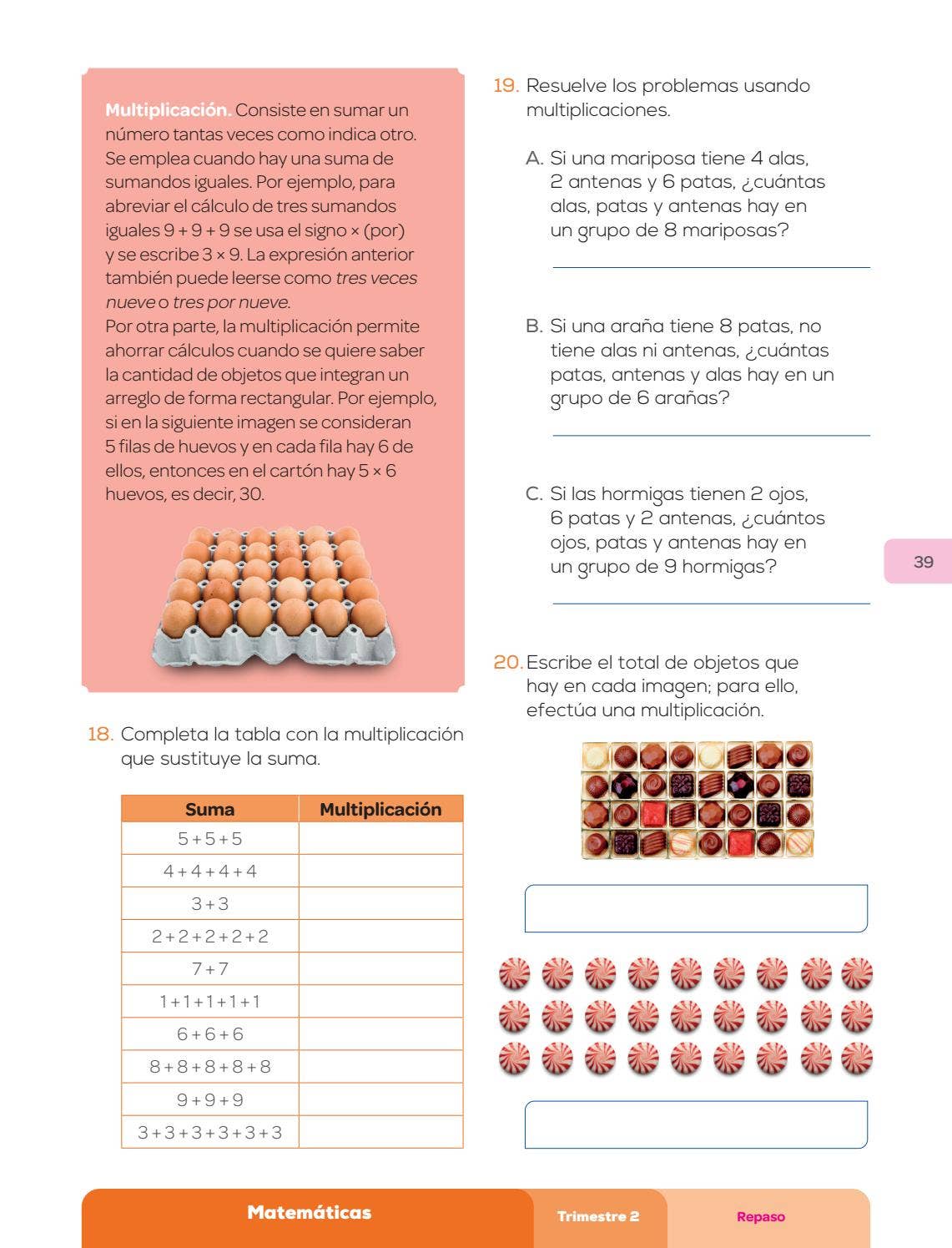 Cuaderno de repaso - 3 Primaria Alumno formulario by Christopher ...