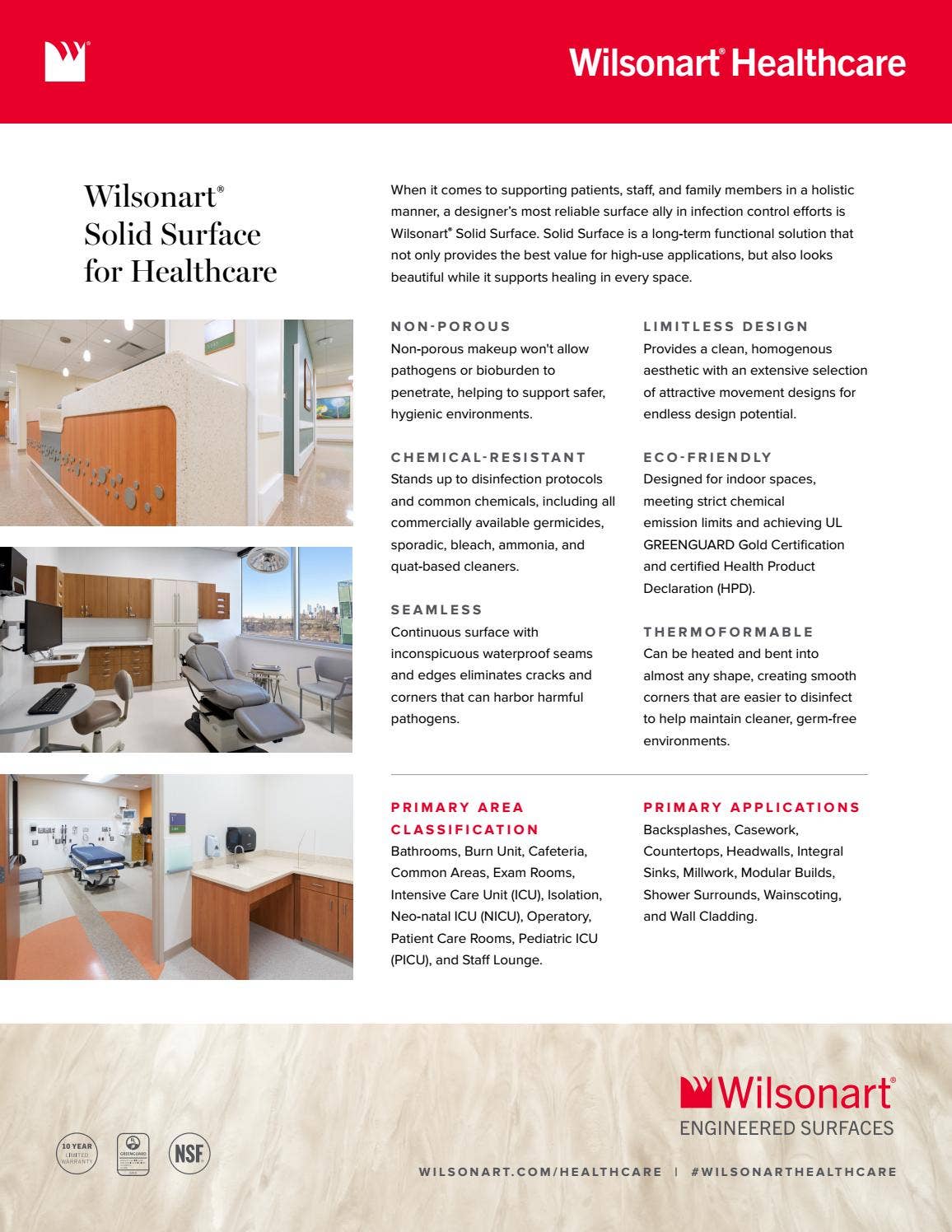 Solid Surface for Healthcare by Wilsonart - Issuu