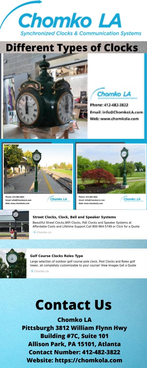 Chomko LA Best Design Clocks by cubewebtechnologie - Issuu