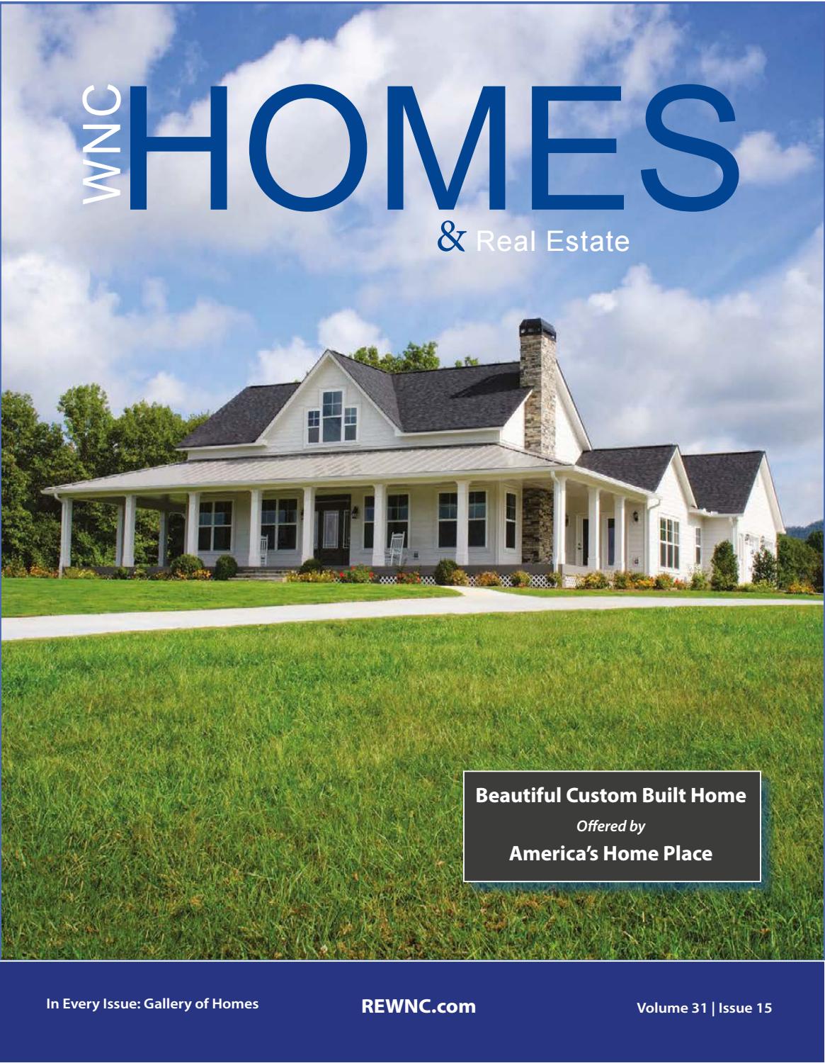 Vol 31 Issue 15 By Wnc Homes Real Estate Issuu