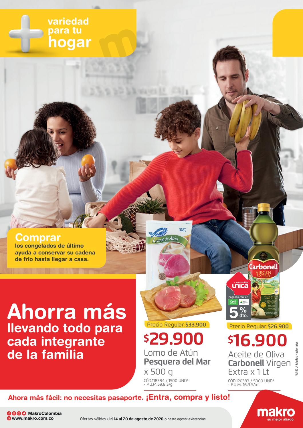 Makro Compra fácil del 14 al 20 de Agosto 2020 by Makro