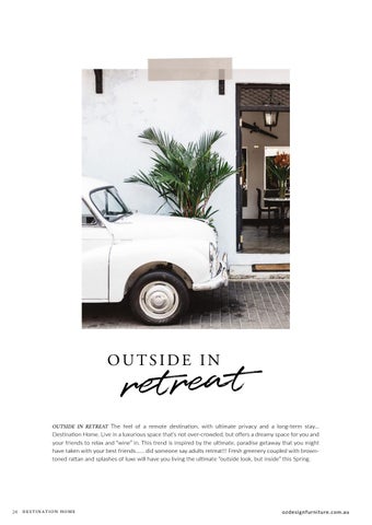 DESTINATION 家居 春季 I 家具型录 | OZ Design Furniture 第 24 页