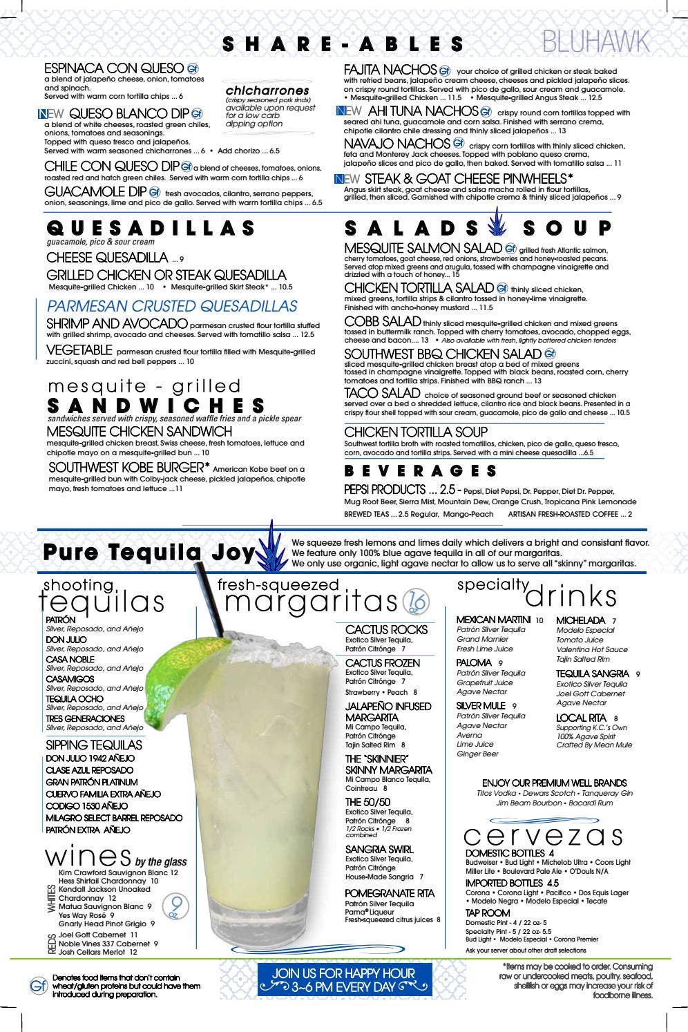 Cactus grill new Menu Front by Derek Brown - Issuu