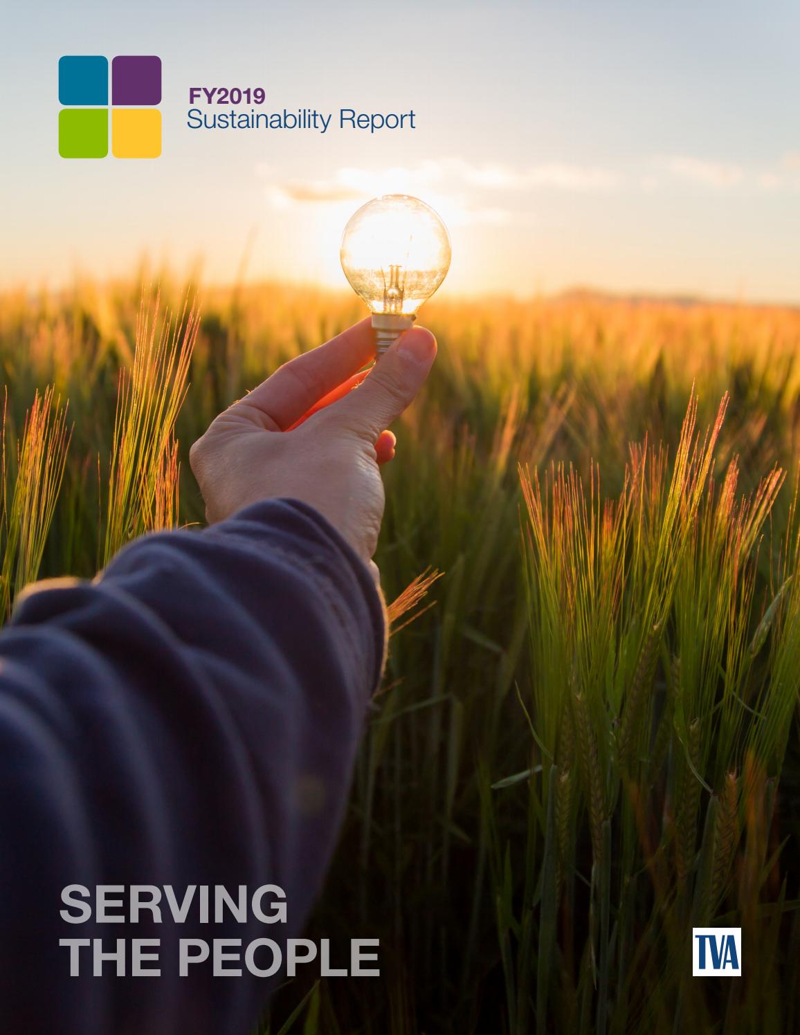 Tva Sustainability Report Fy2019 By Tennessee Valley Authority Issuu