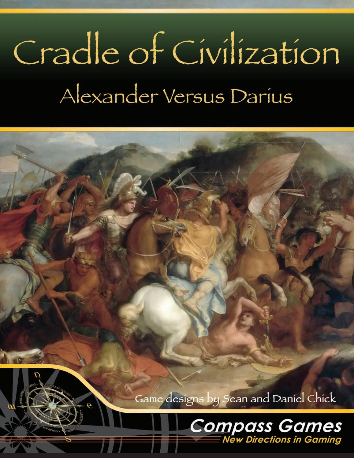 CRADLE OF CIVILIZATION ALEXANDER VERSUS DARIUS Rules Booklet by