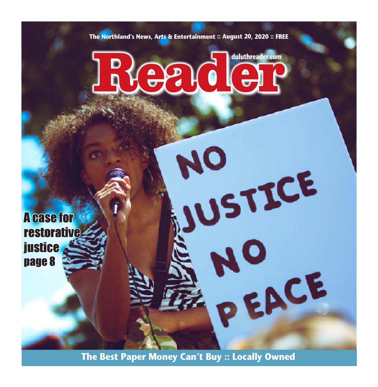 Virtual Reader August 20, 2020 by readerduluth image pic