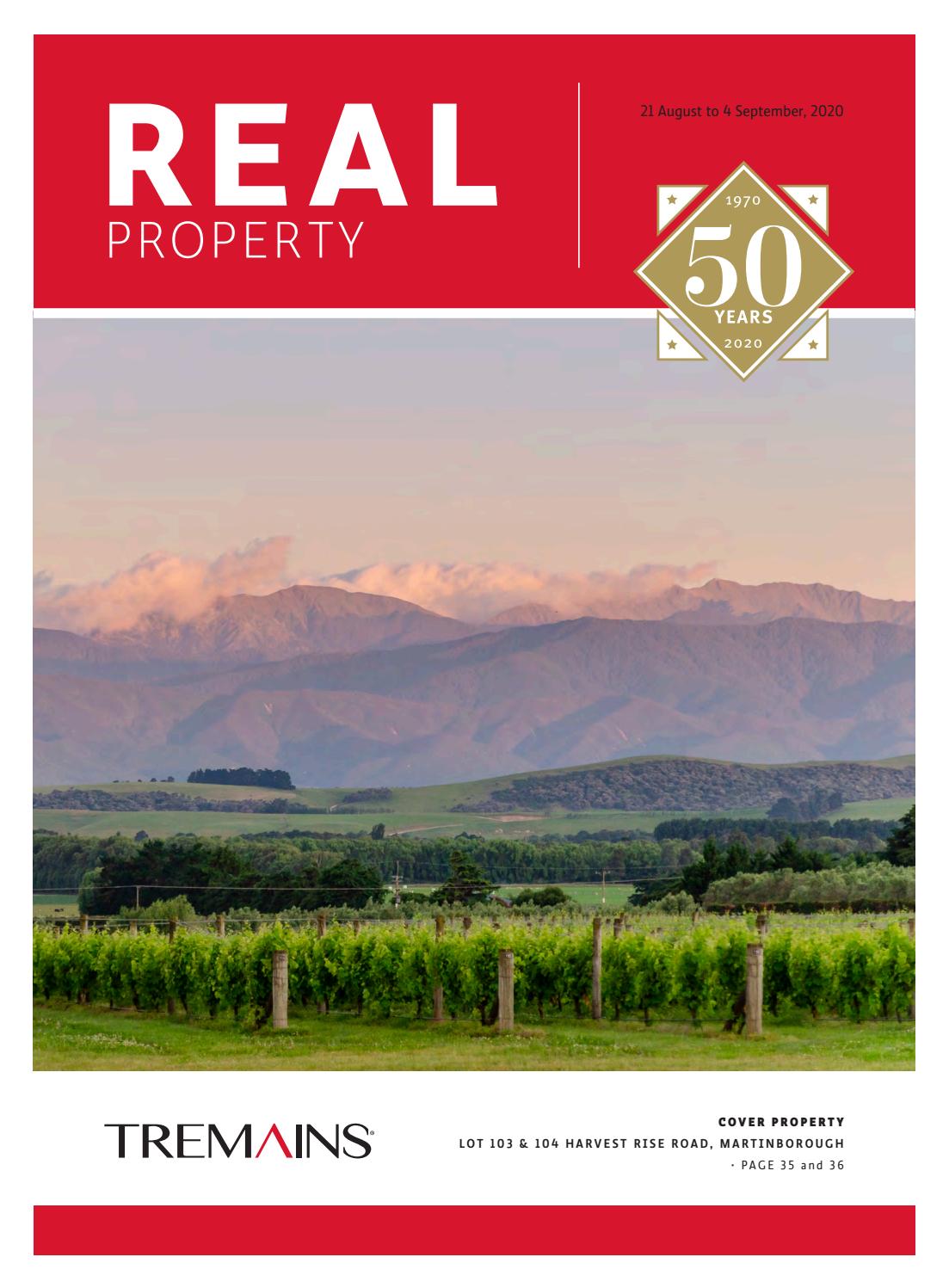 Wairarapa REAL Property Magazine 21 August to 4 September 2020 by
