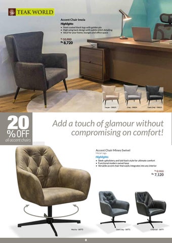 Teak World 家具目录 · I Cosy 办公 第 8 页