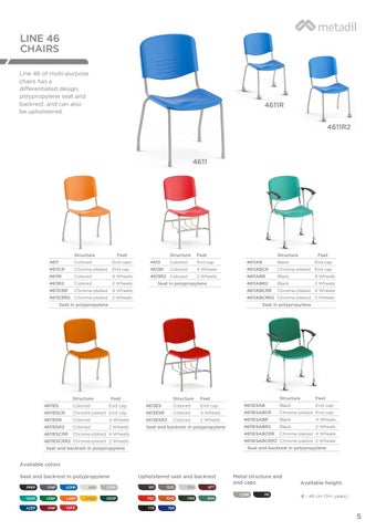 Metadil Elementary and high 教育 and higher education 家具目录 第 5 页