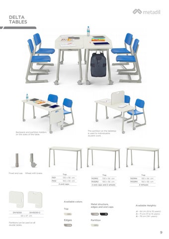 Metadil Elementary and high 教育 and higher education 家具目录 第 9 页