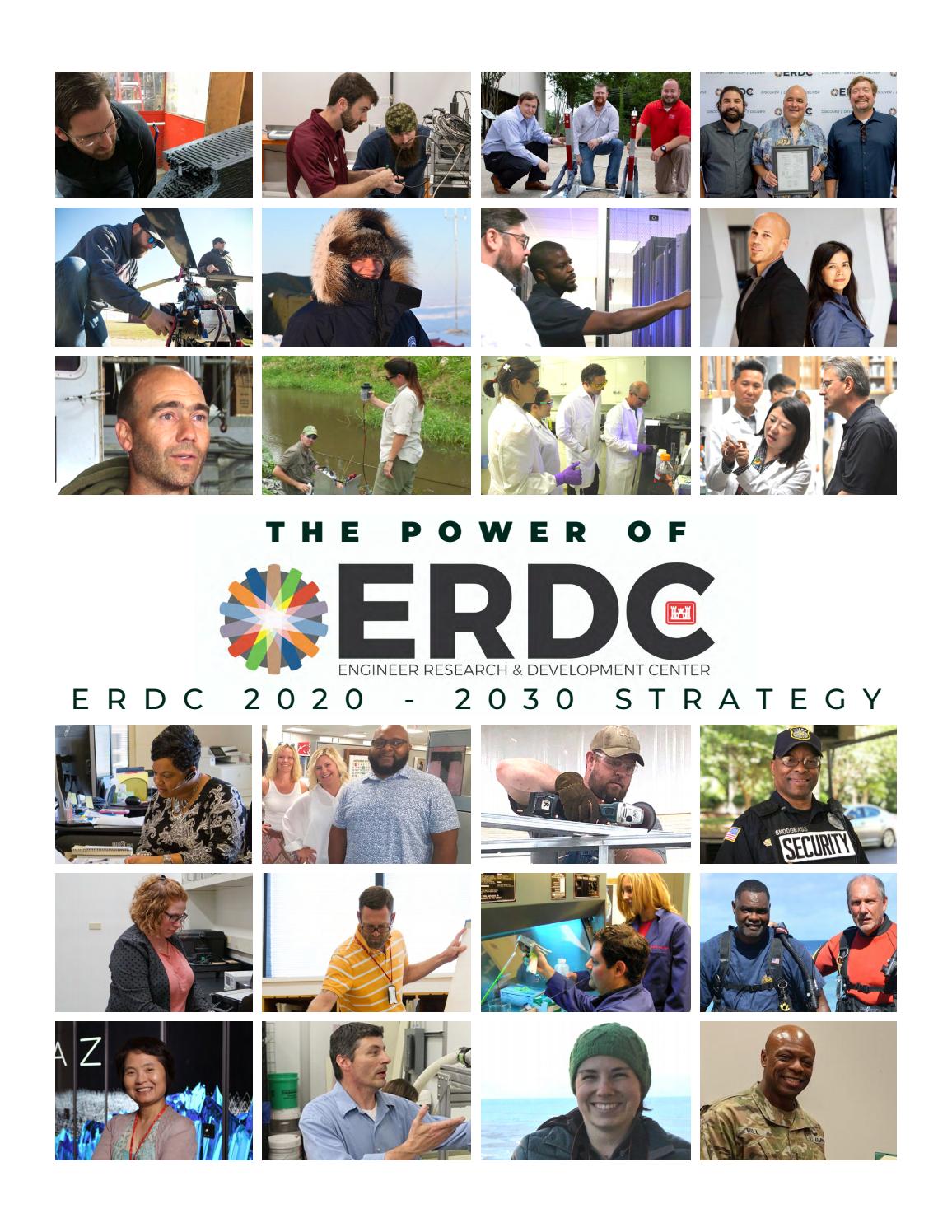 Power of ERDC: 2020-2030 Strategy by US Army Engineer Research and ...