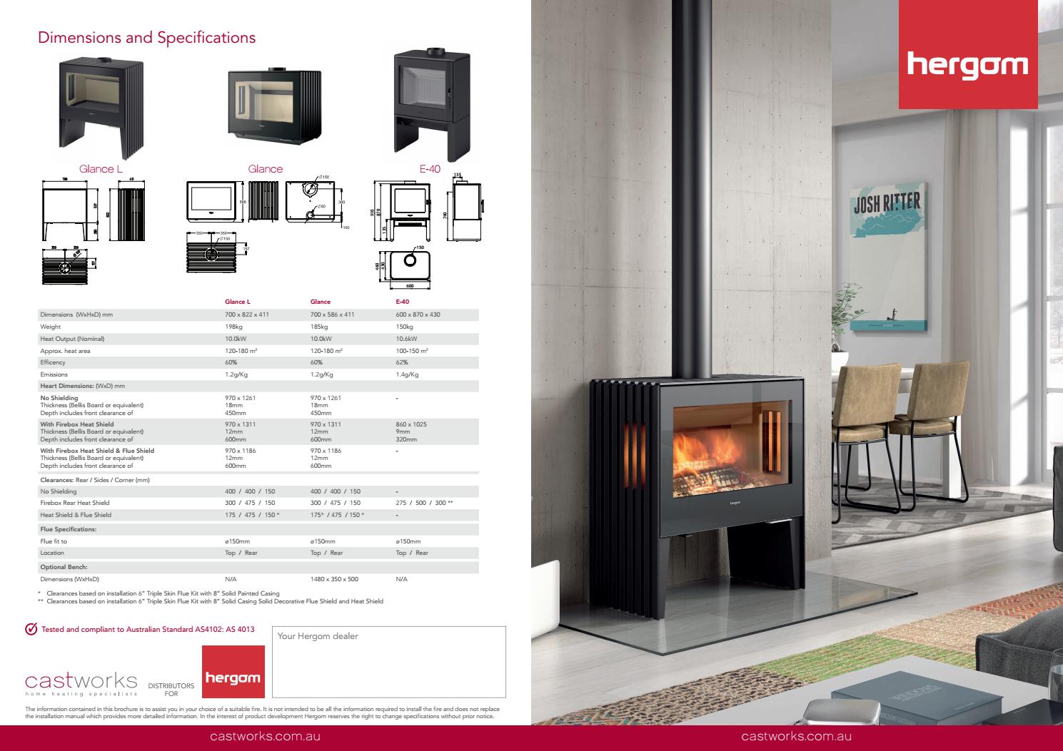 Castworks - Hergom - Freestanding Wood Heater by insideoutsidebathurst -  Issuu
